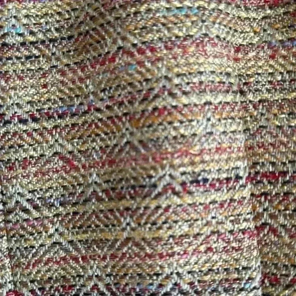 Anne Klein Tweed Blazer Jacket Size 8 Brown Multicolor Fall Workwear Office - Picture 10 of 14